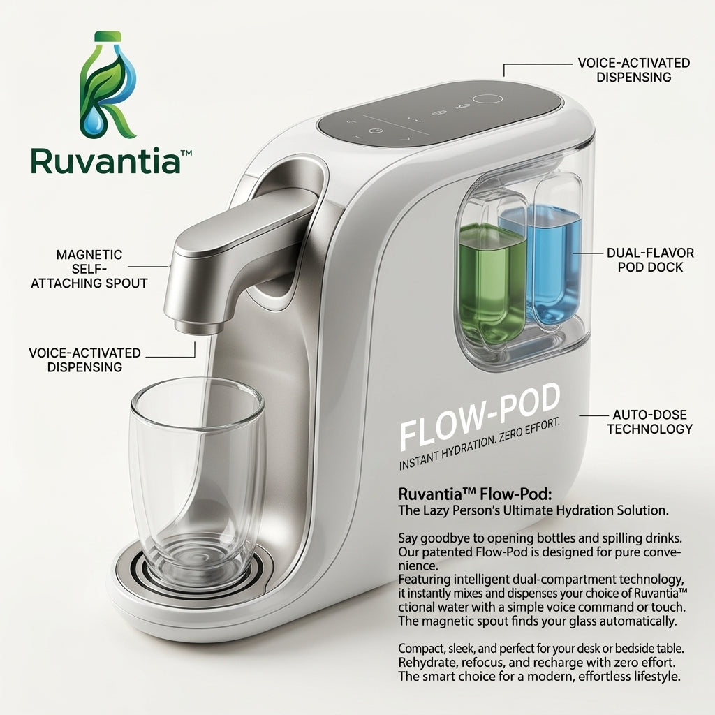 Ruvantia™ Flow-Pod Smart Hydration System